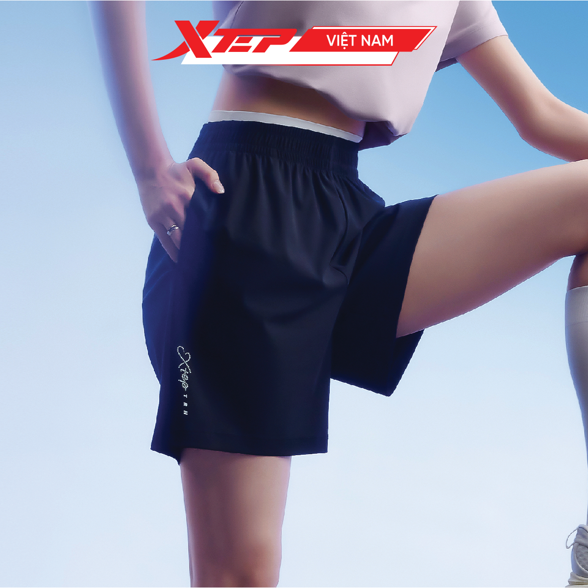  Quần Short Thể Thao Nữ Xtep 974328600075 