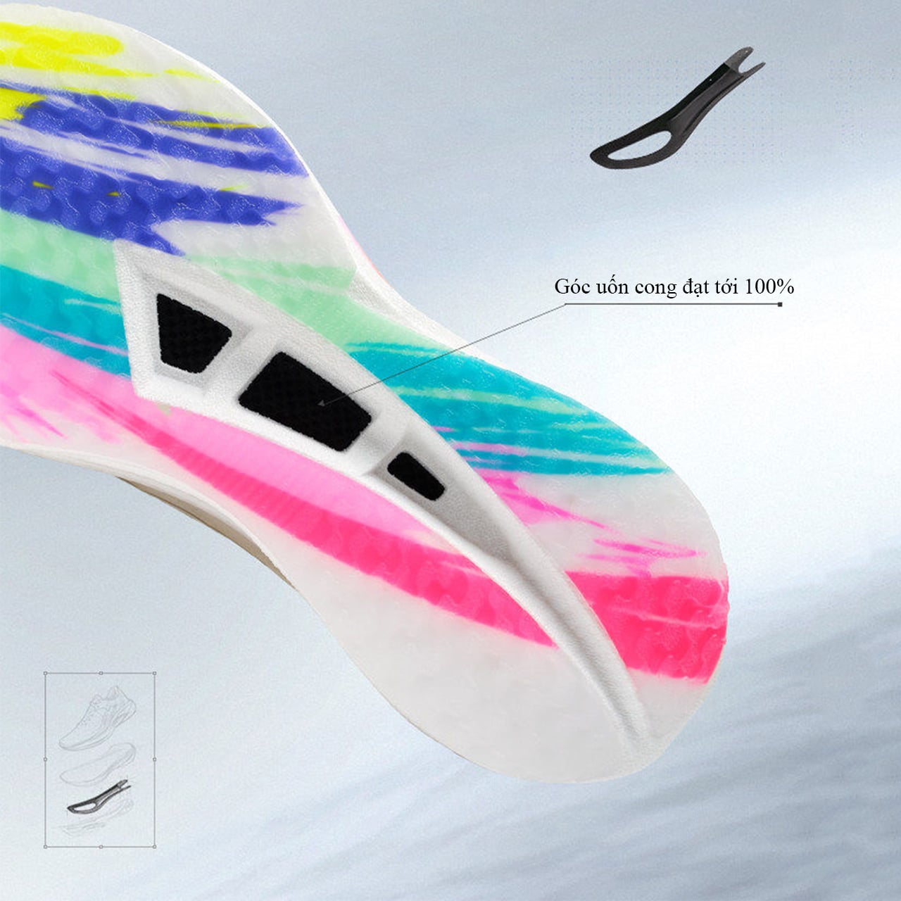  Giày Chạy Bộ Nam 360X 3.0 Xtep 974219110001 