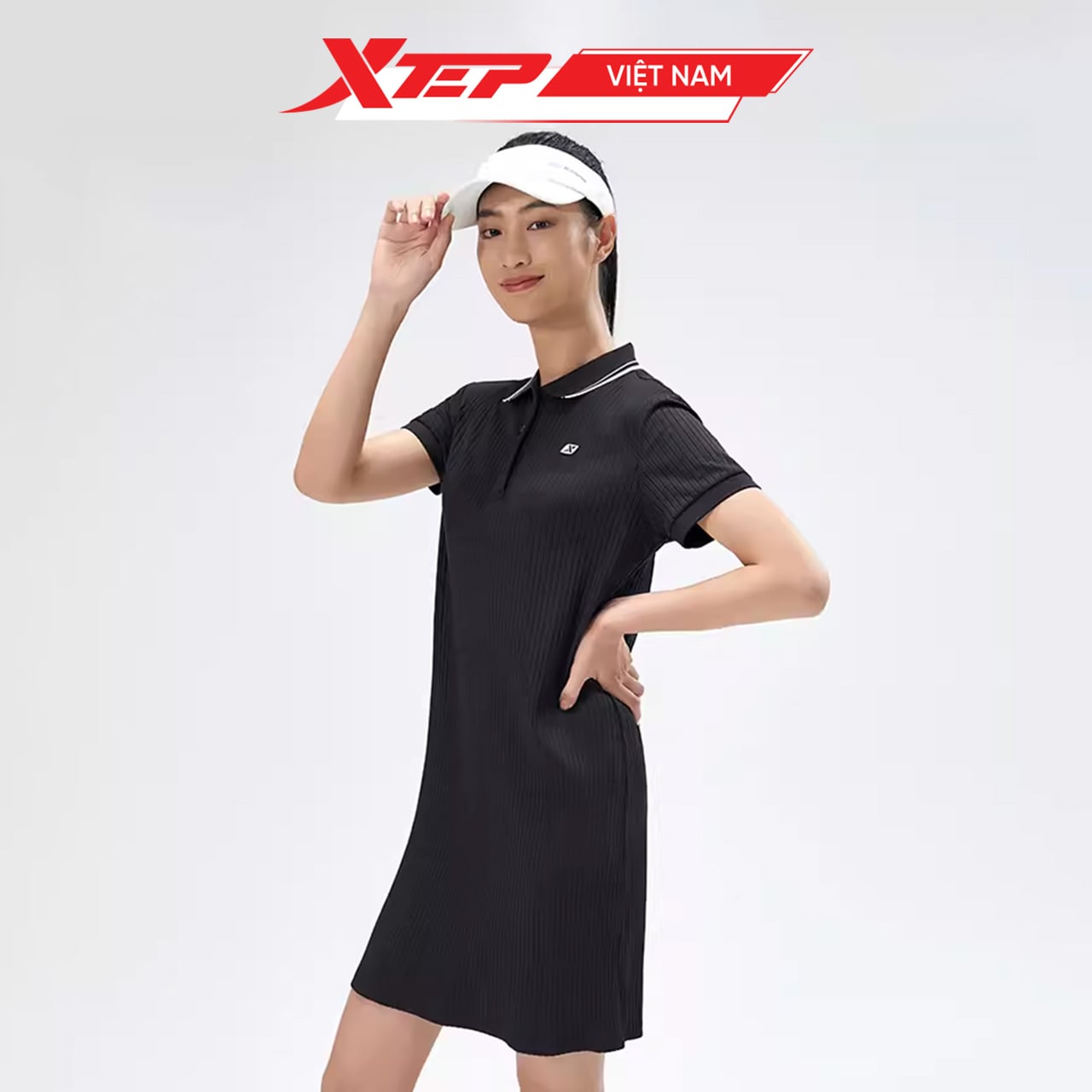  Váy Thể Thao Cổ Polo Xtep 977228810170 