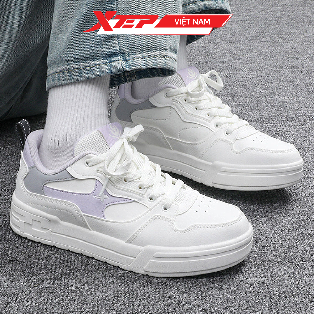  Giày Sneaker Nữ Xtep 974118310070 