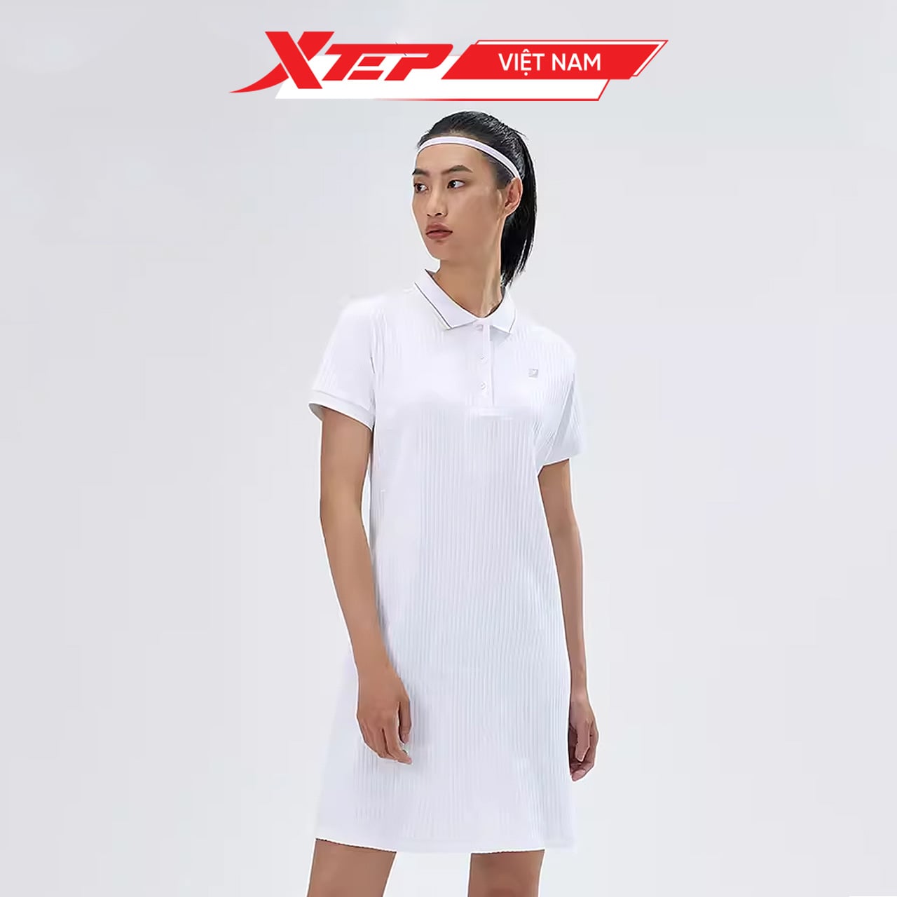  Váy Thể Thao Cổ Polo Xtep 977228810170 