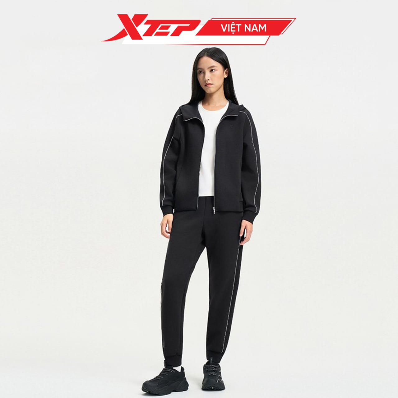  Áo Khoác Thể Thao Nữ Xtep 975328940124 