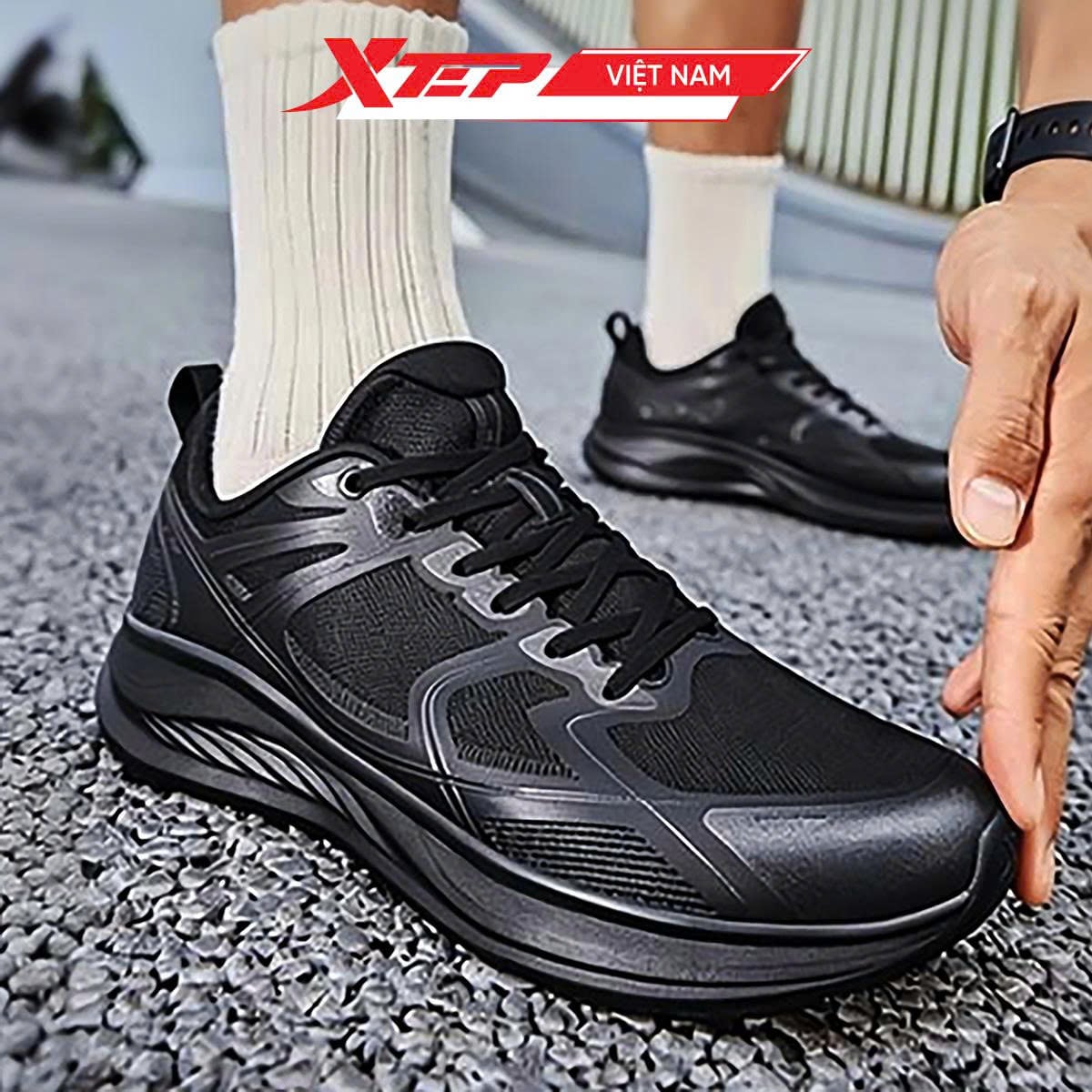  Giày Chạy Bộ Nam Xtep 874219110074(OL) 
