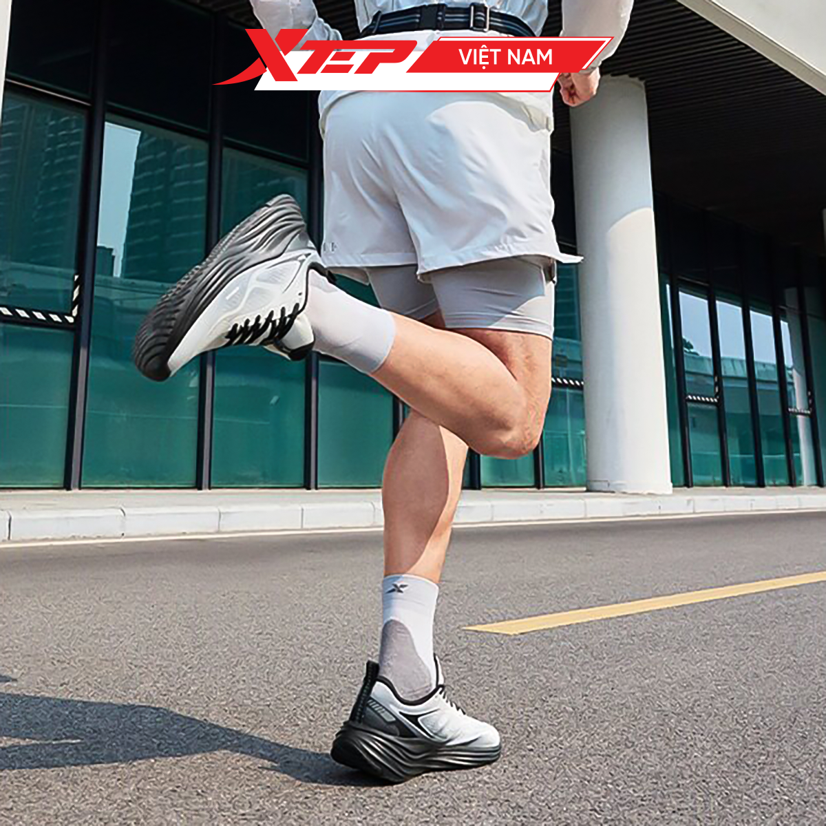  Giày Chạy Bộ Thể Thao Nam Xtep 874219110090 (OL) 