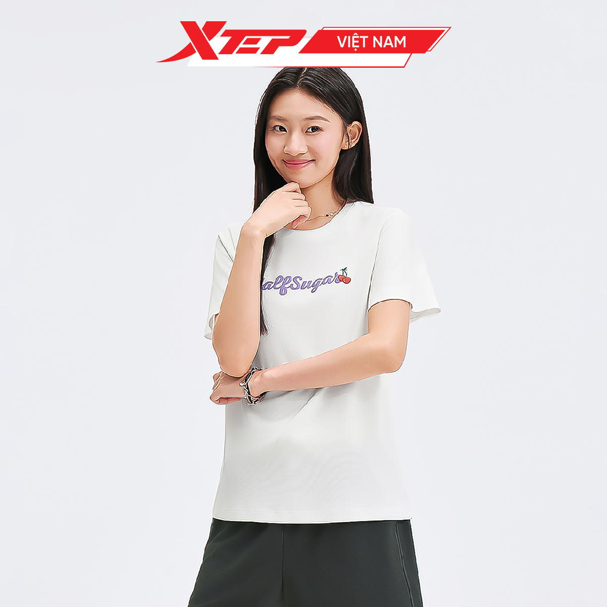  Áo Thun Thể Thao Nữ Xtep 974328010146 