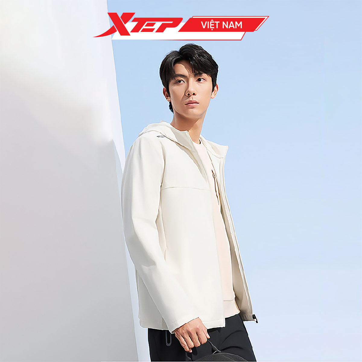  Áo Khoác Thể Thao Nam Xtep 8753293C0037 