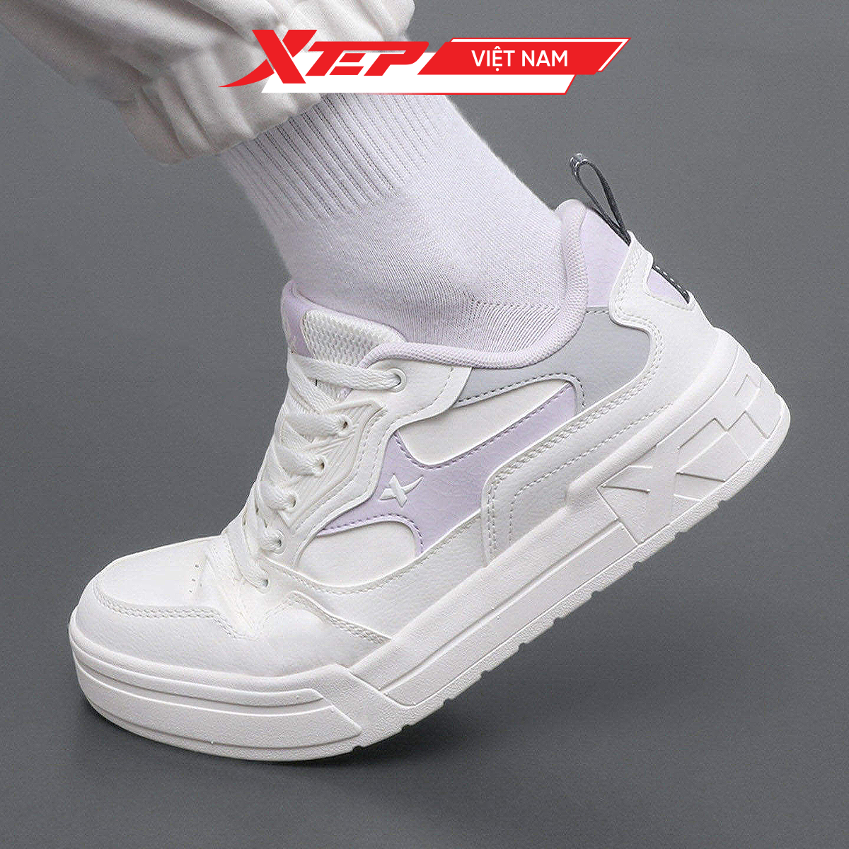  Giày Sneaker Nữ Xtep 974118310070 