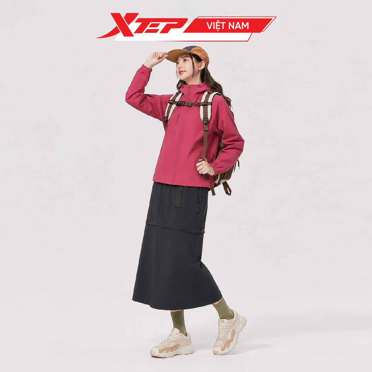  Áo Khoác Thể Thao Nữ Xtep 974328150269 