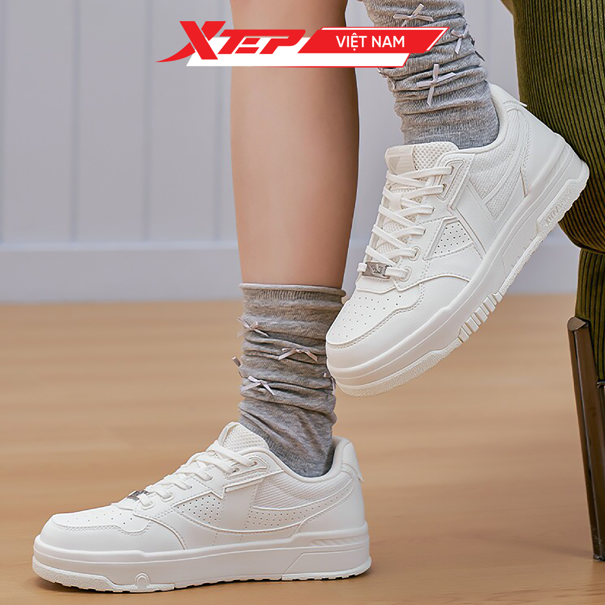  Giày Sneaker Nữ Xtep 974218310054 