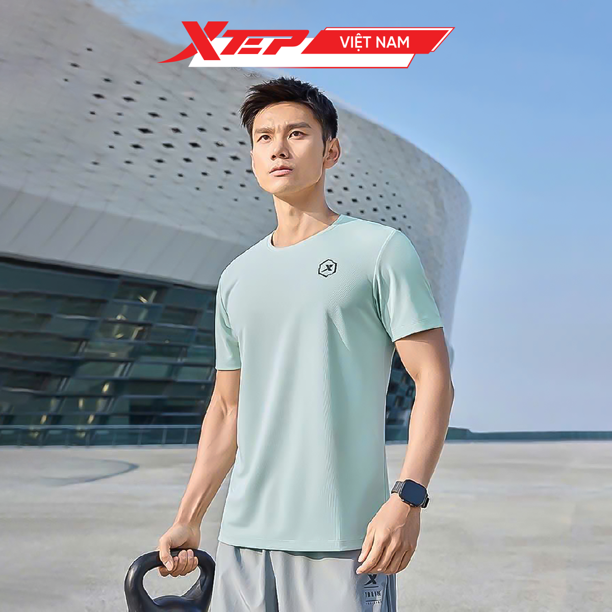  Áo Thun Thể Thao Nam Xtep 875229010174 (OL) 