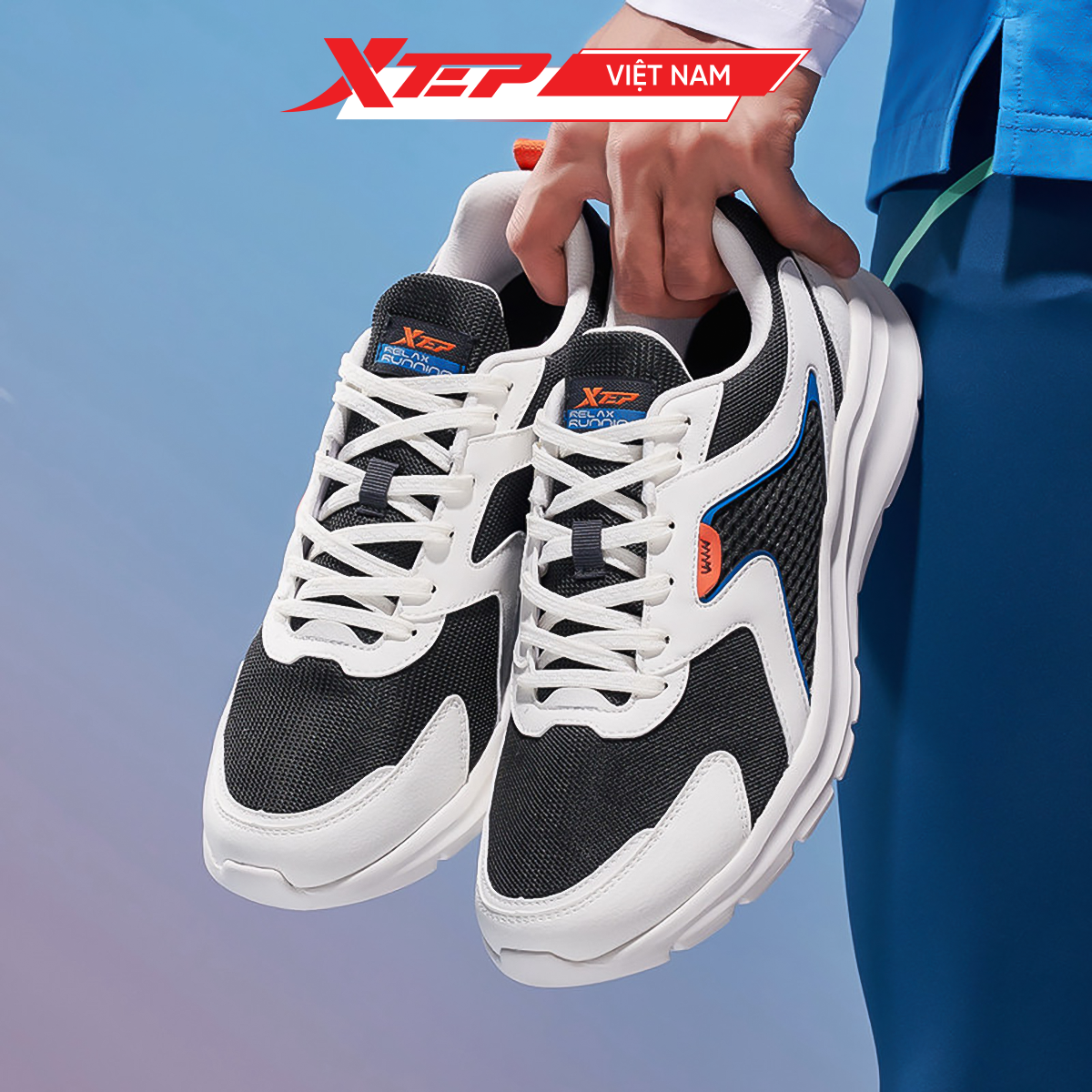  Giày Chạy Bộ Thể Thao Nam Xtep 879119110110 (OL) 