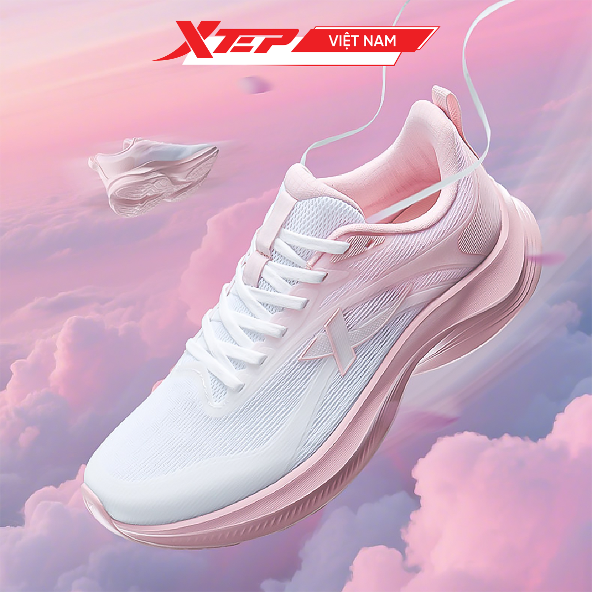  Giày Chạy Bộ Nữ Xtep Easy Run 874118110077 (OL) 