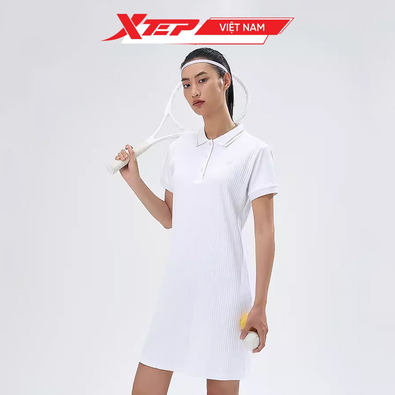  Váy Thể Thao Cổ Polo Xtep 977228810170 