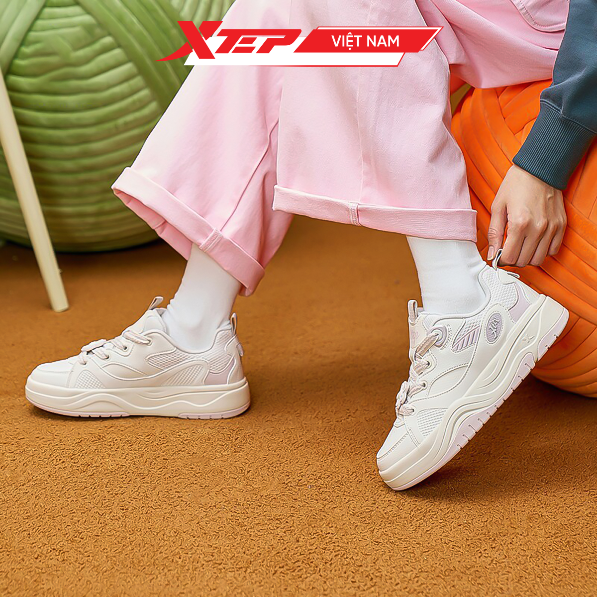  Giày Sneaker Nữ Xtep 975418310046 
