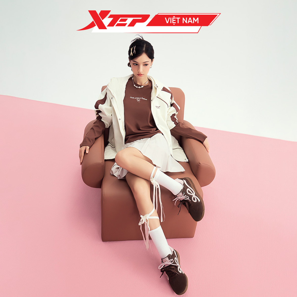  Giày Thể Thao Nữ Xtep 974118330005 