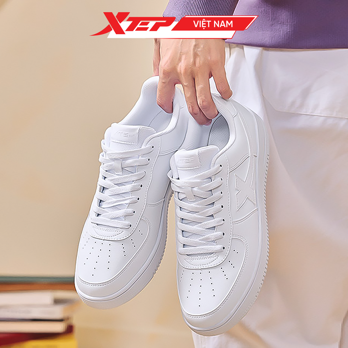  Giày Sneaker Nam Xtep 874119319851 (OL) 