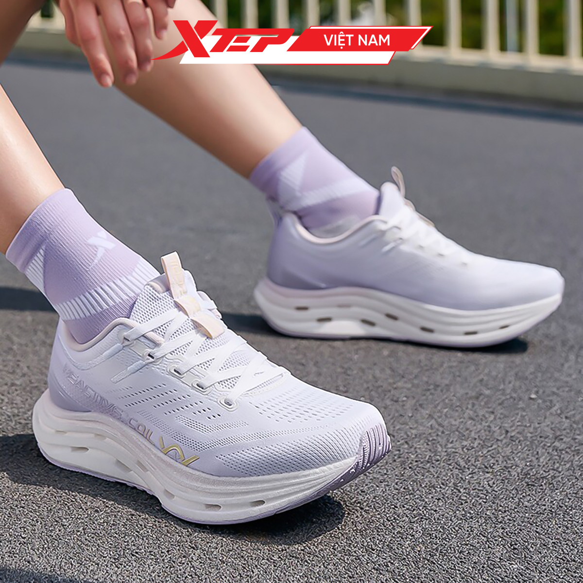  Giày Chạy Bộ Nữ Xtep 974218110011 