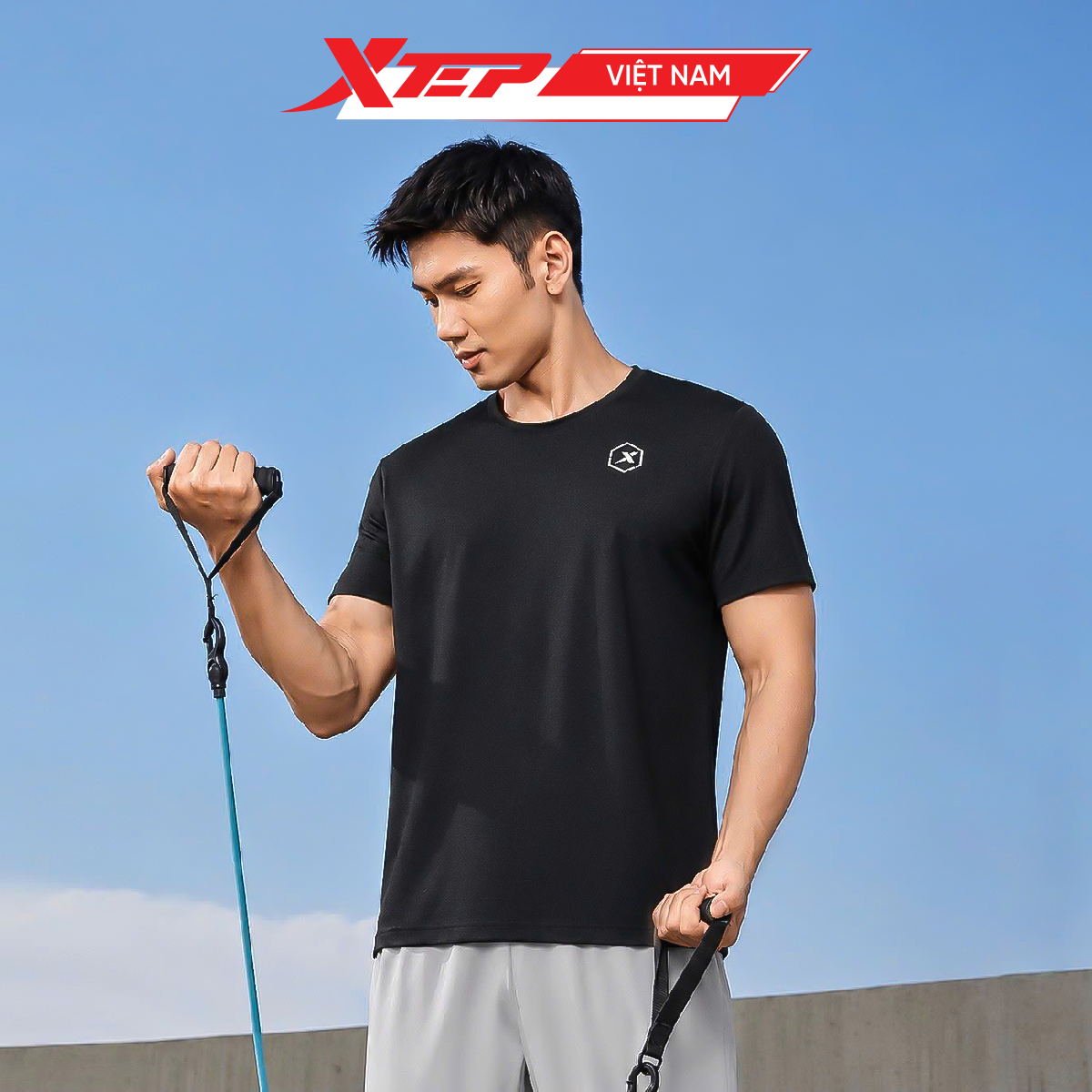  Áo Thun Thể Thao Nam Xtep 875229010174 (OL) 