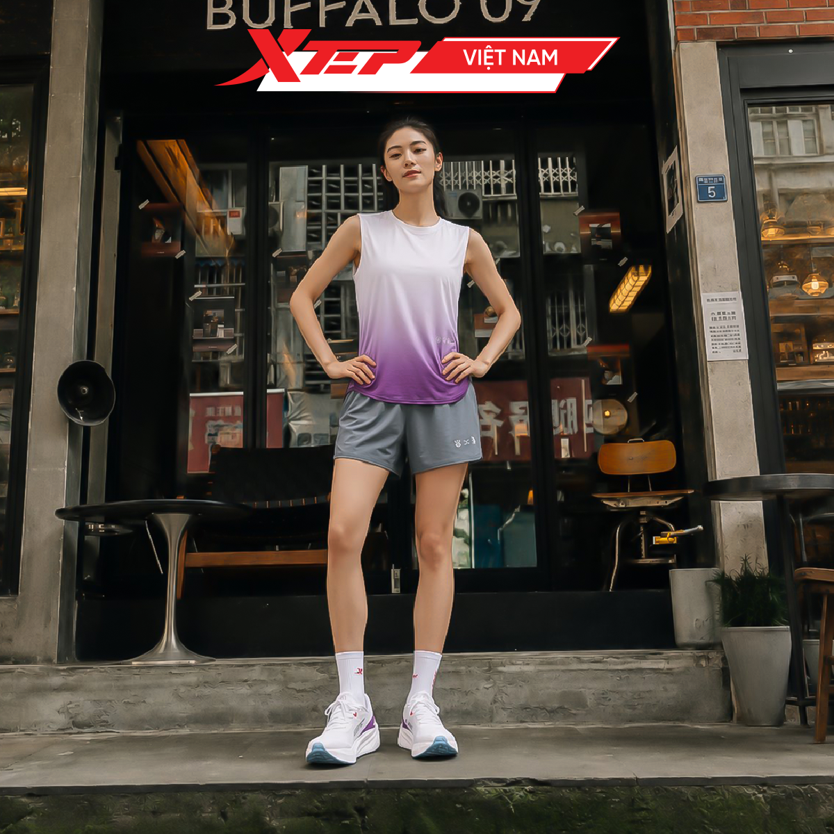  Áo Singlet Nữ Xtep 974328090542 