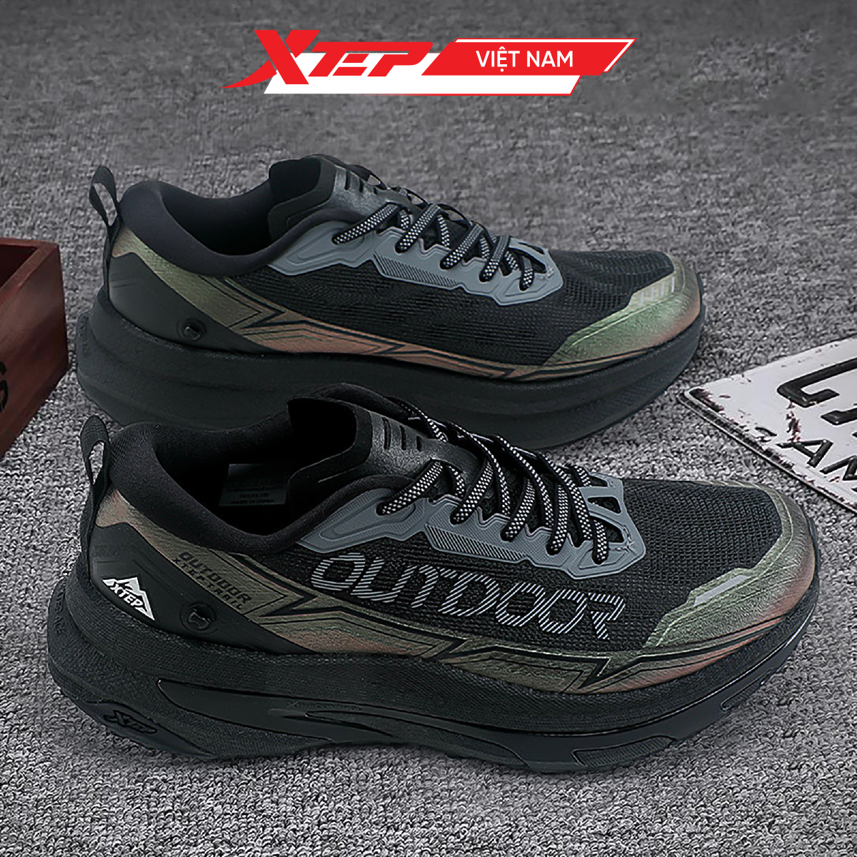  Giày Outdoor Nam Kunlun 3.0 Xtep 974219170008 