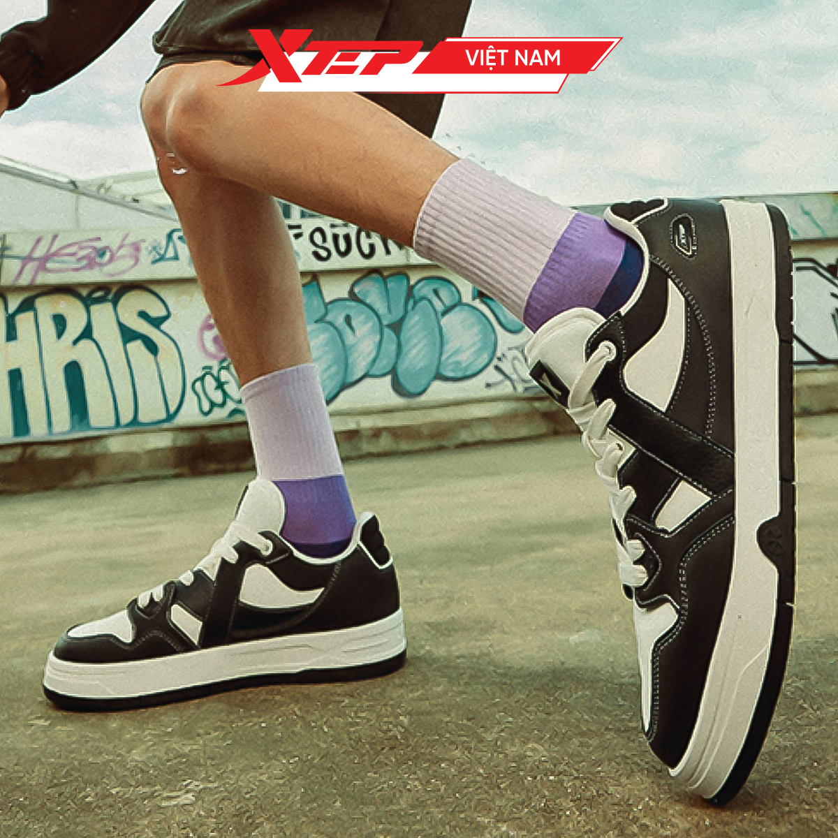  Giày Sneaker Nam Xtep 875419310003 (OL) 