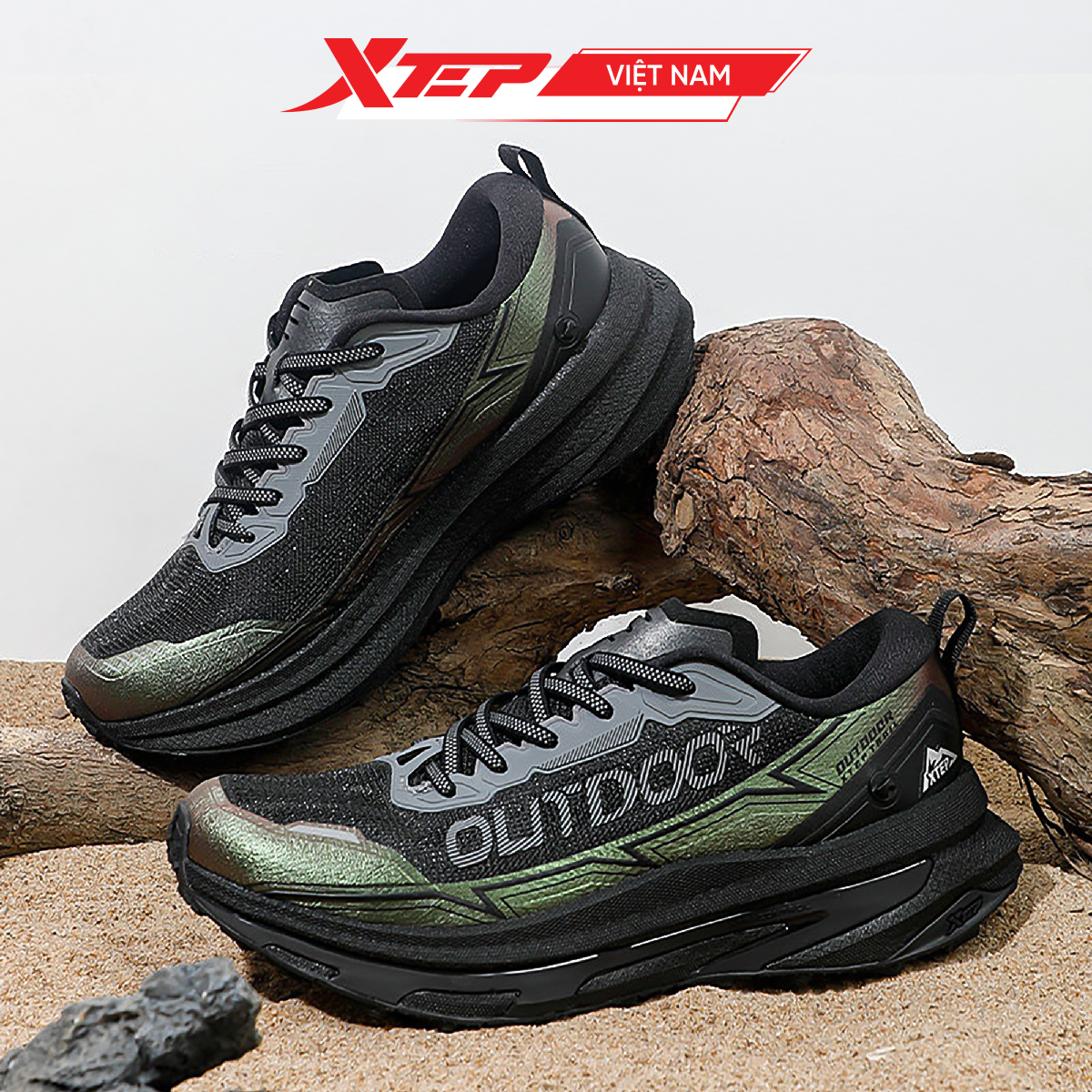  Giày Outdoor Nam Kunlun 3.0 Xtep 974219170008 