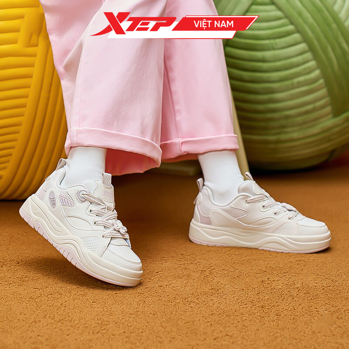  Giày Sneaker Nữ Xtep 975418310046 