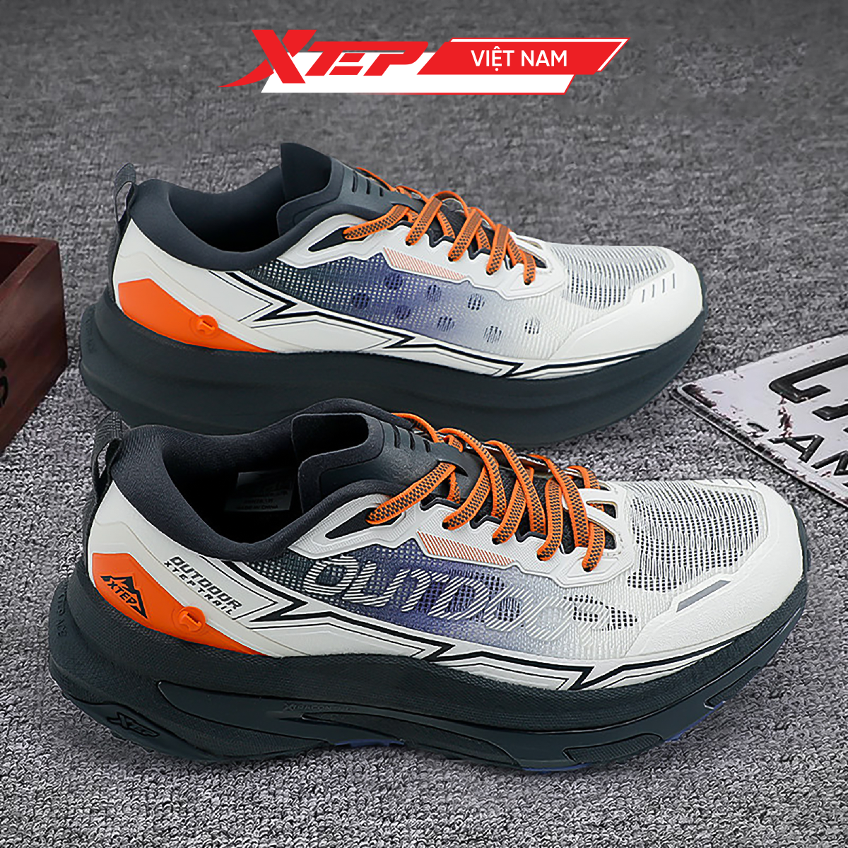  Giày Outdoor Nam Kunlun 3.0 Xtep 974219170008 