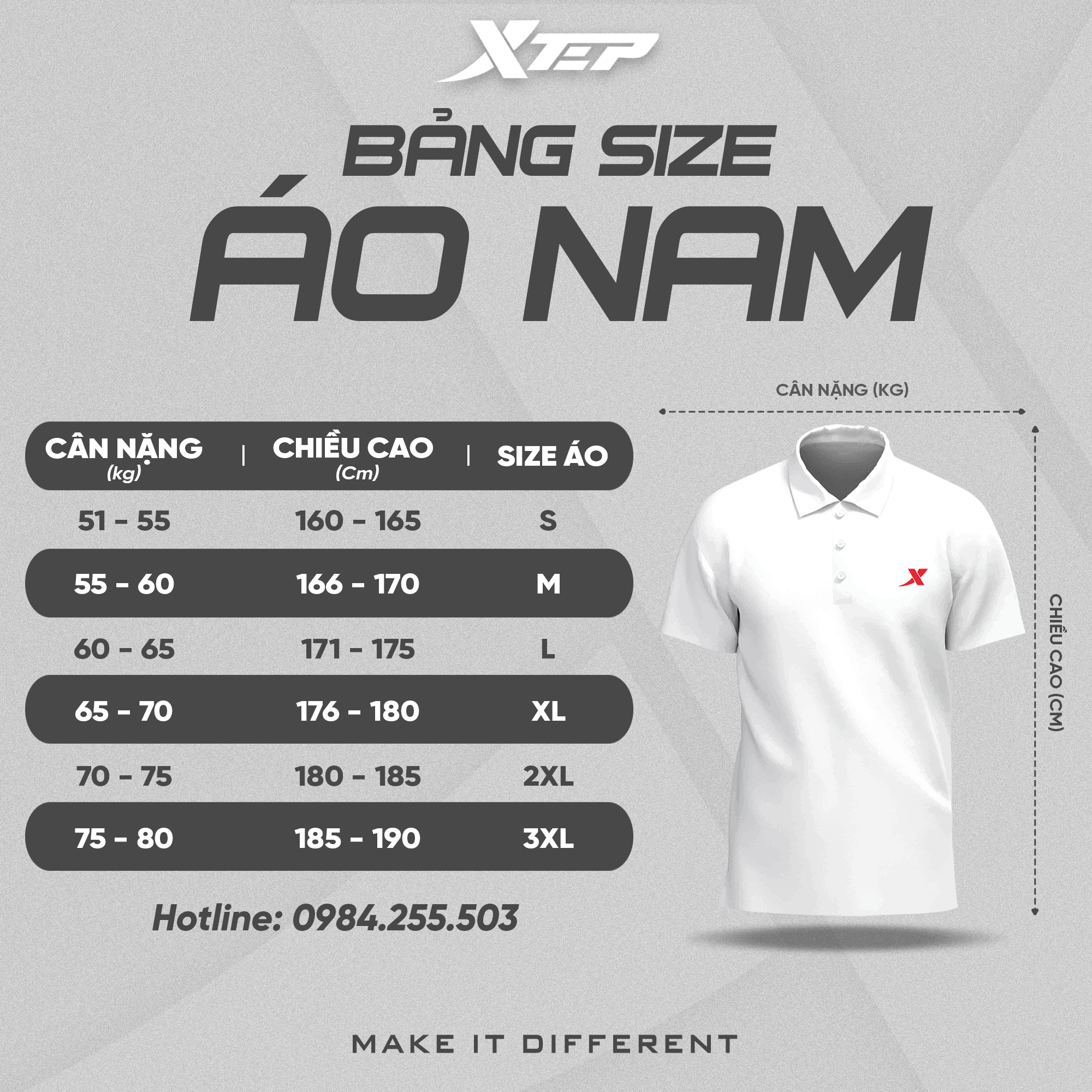  Áo Thun Chạy Bộ Nam Xtep 975329010137 