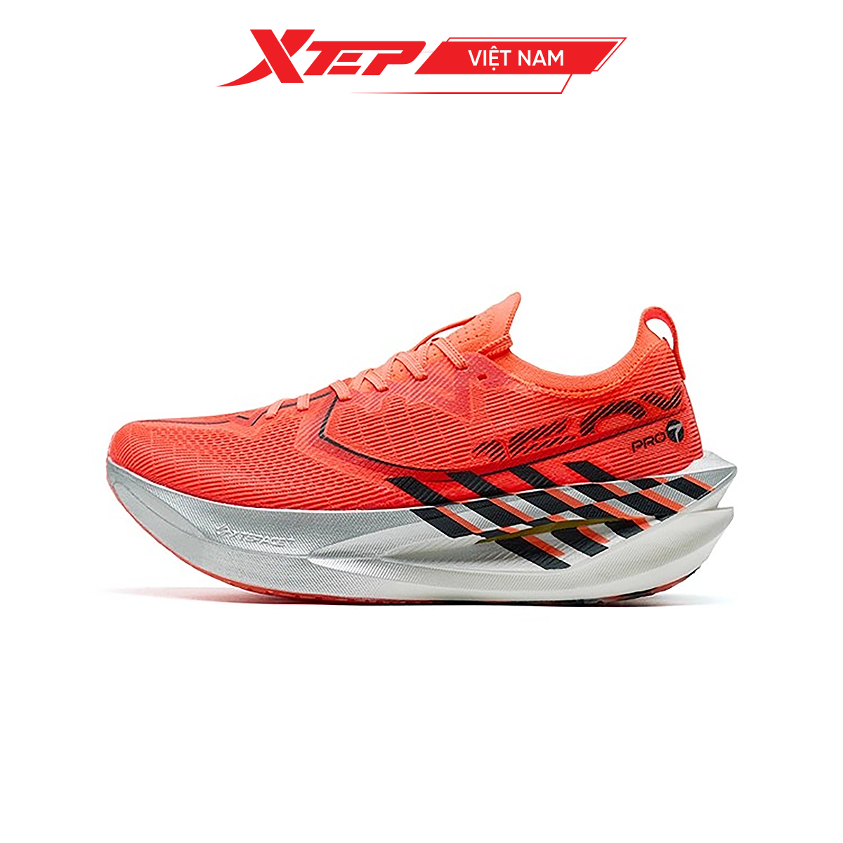  Giày Chuyên Chạy Bộ Nam Xtep 160X 7.0 PRO, Đế Carbon Trợ Lực 975319110041 