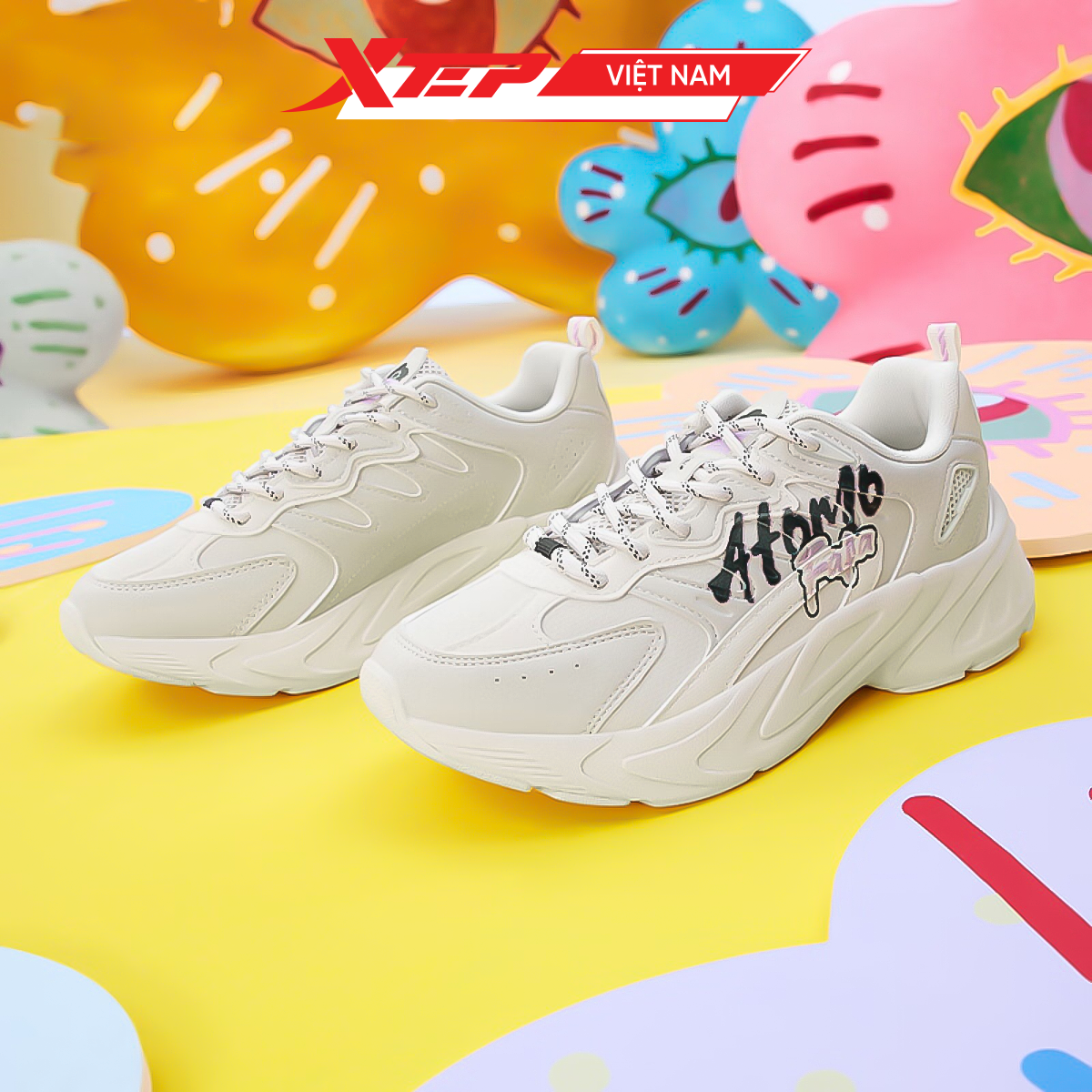  Giày Thể Thao Nữ Xtep 975318320010 