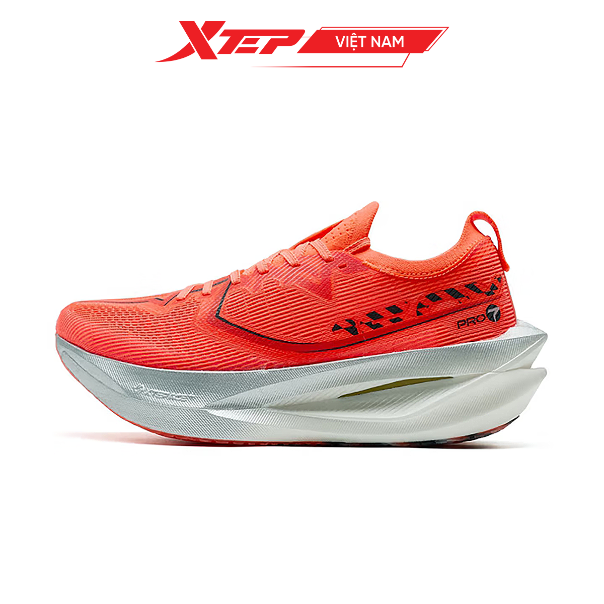  Giày Chuyên Chạy Bộ Nữ Xtep 160X 7.0 PRO, Đế Carbon Trợ Lực 975318110042 