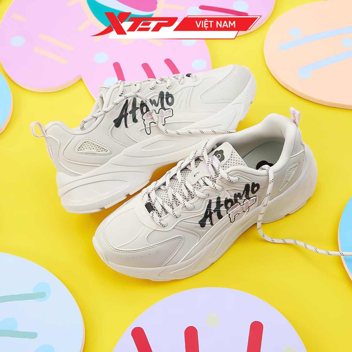  Giày Thể Thao Nữ Xtep 975318320010 