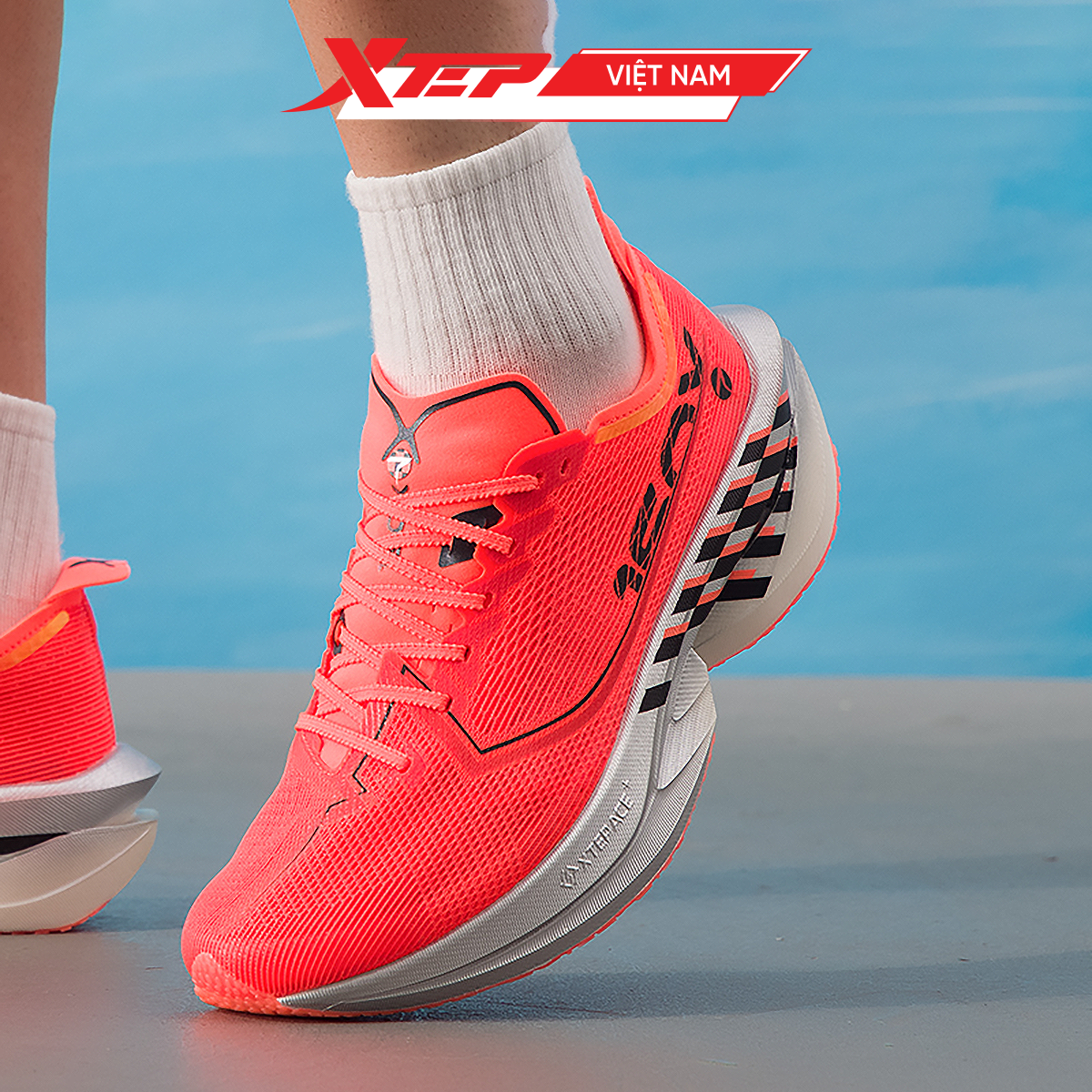  Giày Chuyên Chạy Bộ Nam Xtep 160X 7.0, Đế Carbon Trợ Lực 975319110039 