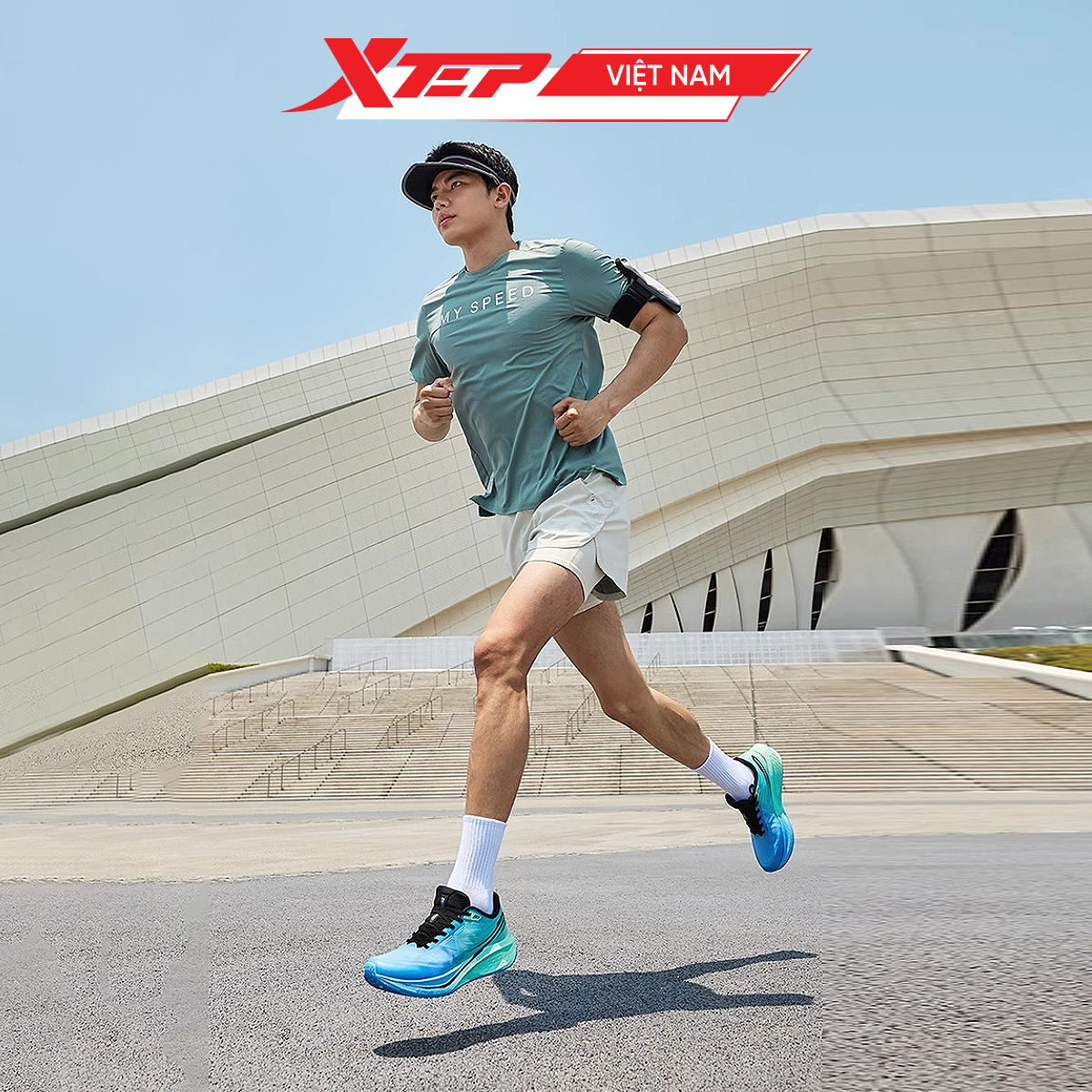  Giày Chạy Bộ Nam Xtep 875319110002 