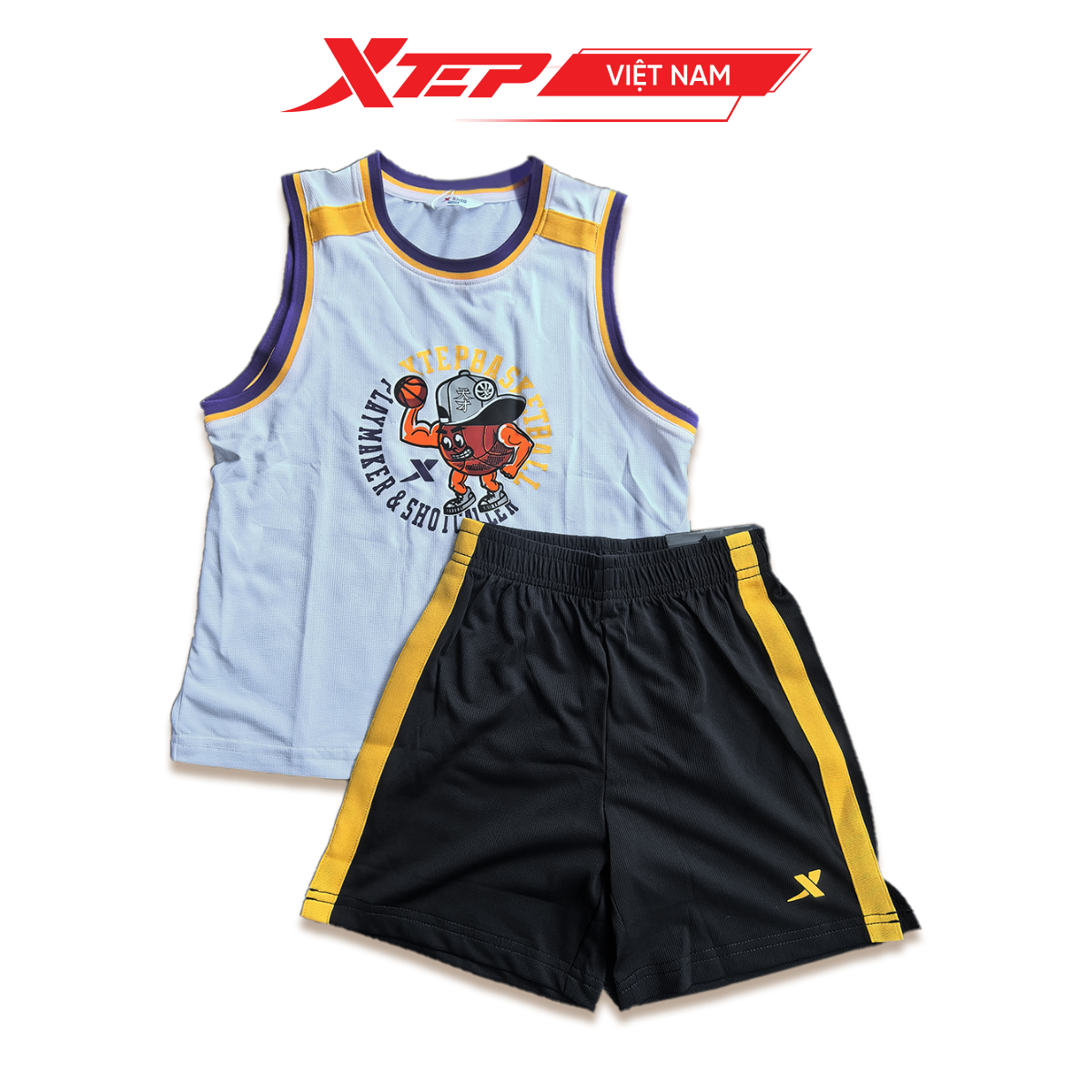  Bộ Quần Áo Bóng Rổ Cho Bé Trai 677225383408 