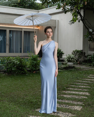 Đầm Lụa Xanh CAILY KISSERINE