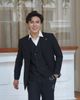 Bộ vest nam đen kèm ghile VESTNAM