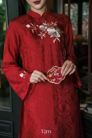 Áo Dài Nữ Nghiên Hoa TAMBYTHUONG