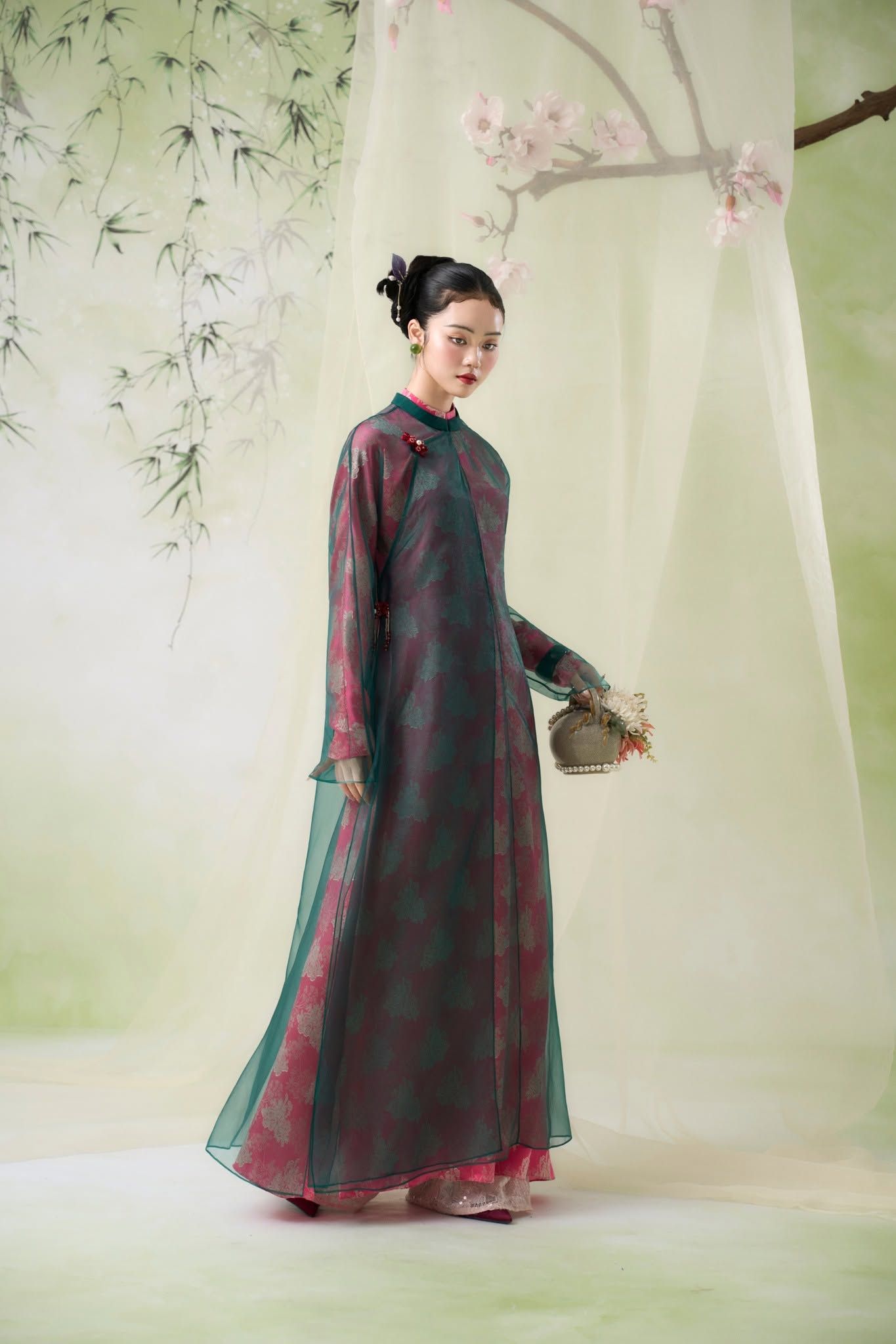 Áo Dài Nữ Diêm Lam IL MARE