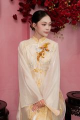 Áo Dài Nữ Phượng Vũ Kim Ảnh MỘC TRÀ