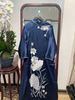 Áo Dài Nữ Cổ Truyền Thống Đính Thêu Hoa Sen MADAME ĐÀO THỊ