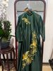 Áo Dài Nữ Cổ Truyền Thống Đính Thêu Chim Hạc MADAME ĐÀO THỊ