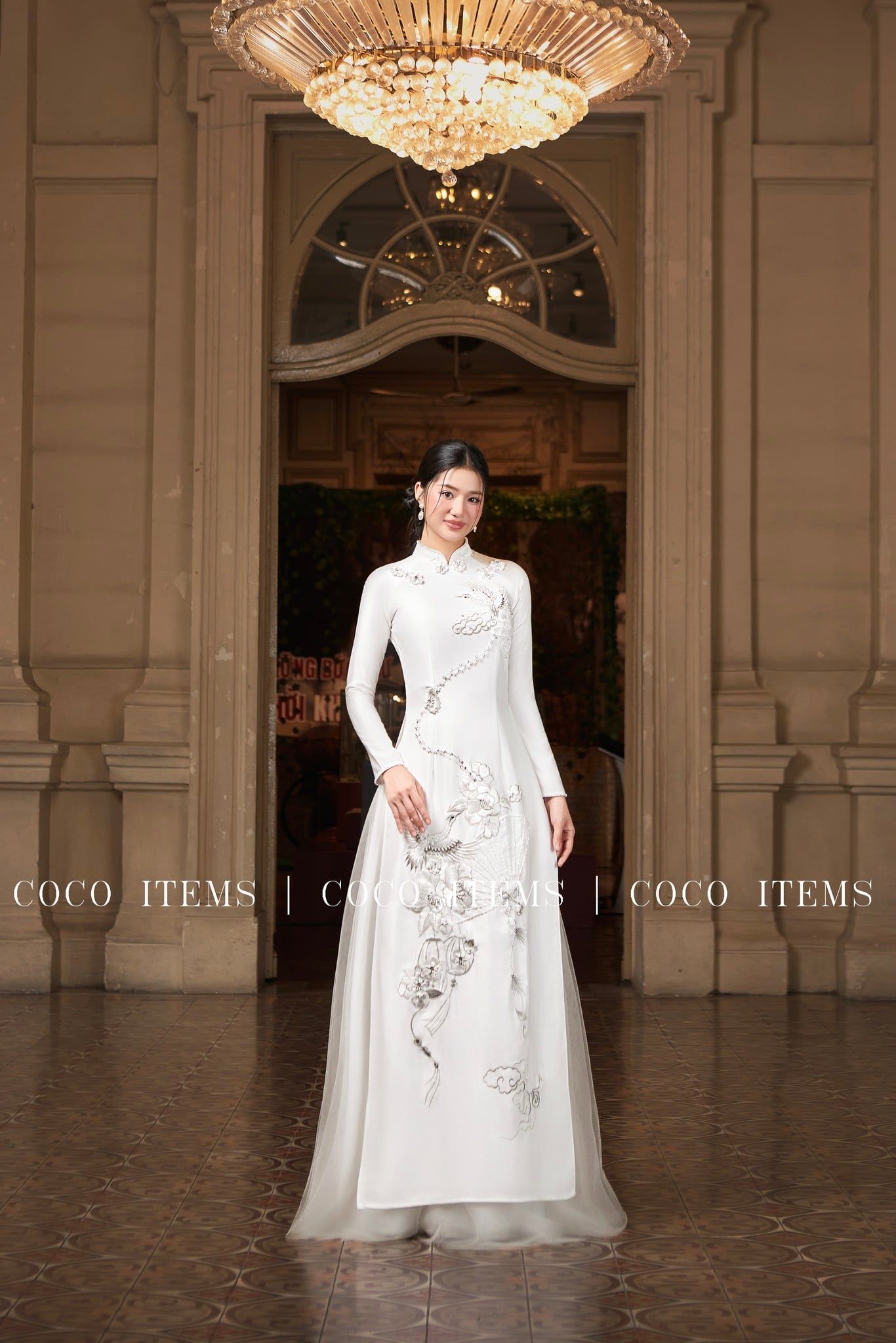 Áo Dài Nữ Vân Hạc COCO DRESS