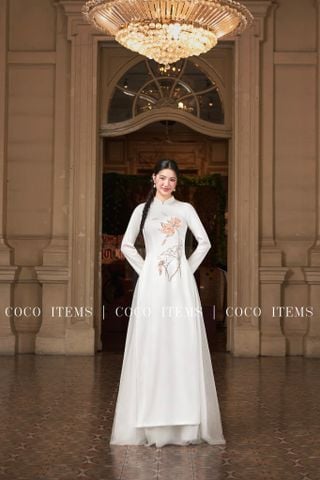 Áo Dài Nữ Bạch Liên Hoa COCO DRESS