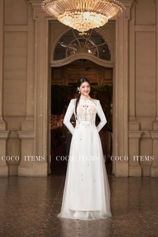 Áo Dài Cưới Nữ Kim Vũ COCO DRESS