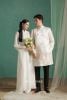 Cặp Áo Dài Nam Nữ Kim Hoa MEOSTORE