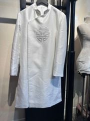 Áo Dài Cưới Nam Trắng KHALIM