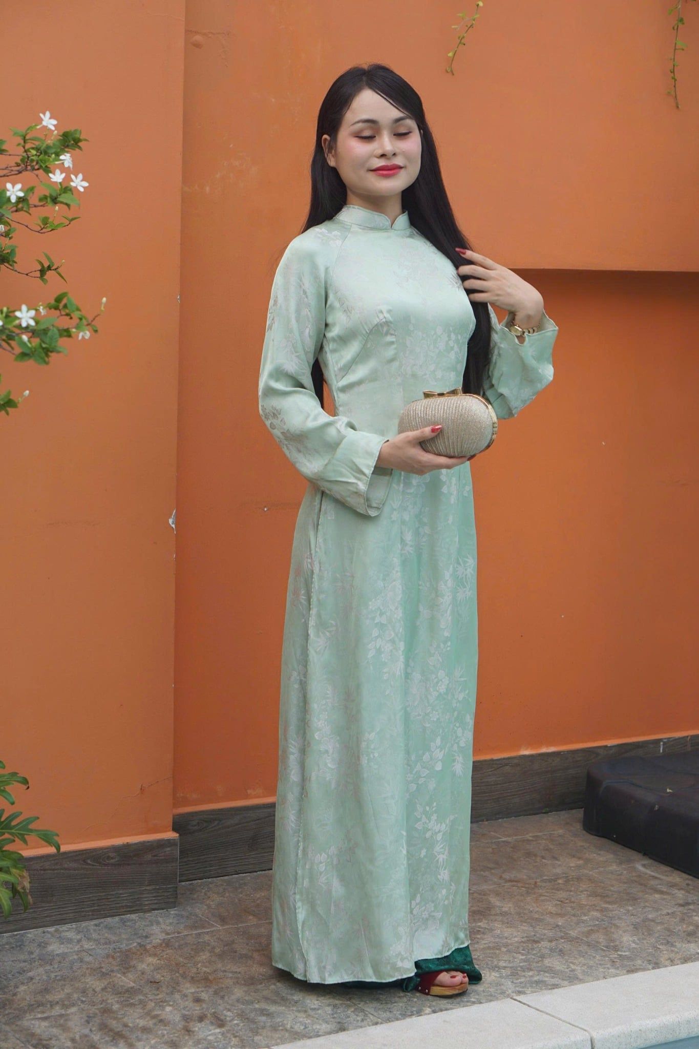 Áo Dài Nữ KHALIM Diên Ngọc