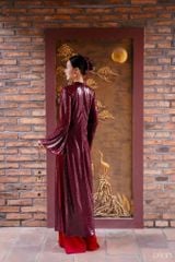 Áo Dài Kim Sa Giáng Châu LALIN